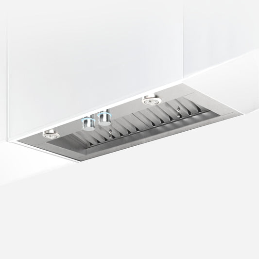 ELICA ETR634SS TRENTO Insert Range Hood 34 1/2 wide - 600CFM in Stainless Steel - ETR634SS