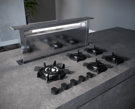 SIRIUS HOODS SUDD2LSTONE48 Downactive Series SUDD2L-STONE 48" Downactive Range Hood - SUDD2LSTONE48