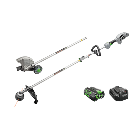 EGO Power+ 15" Trimmer and 8" Edger Attachment Multi-Head Tool Combo Kit with 5.0AH Battery and Charger - MHC1502