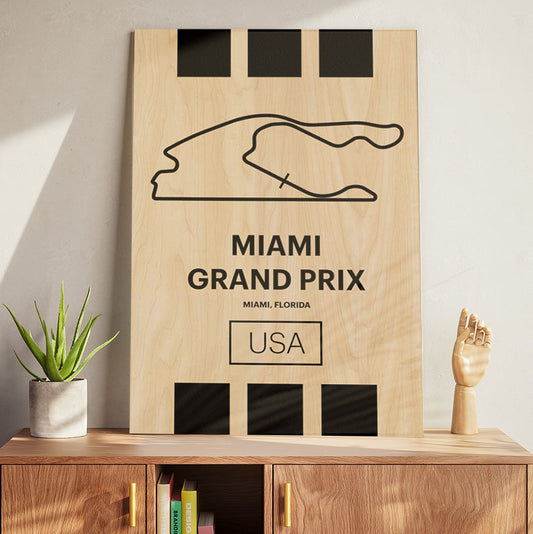 Miami Grand Prix - Pista Series - Wood