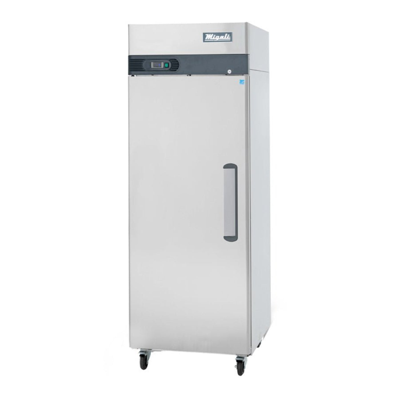 Migali C-1R-LHH-HC 28" One Solid Door Reach-In Refrigerator 23 Cu Ft - C-1R-LHH-HC
