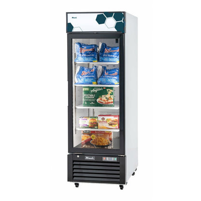 Migali C-23FM-HC 1-Glass Door Merchandiser Freezer 23 Cu Ft - C-23FM-HC