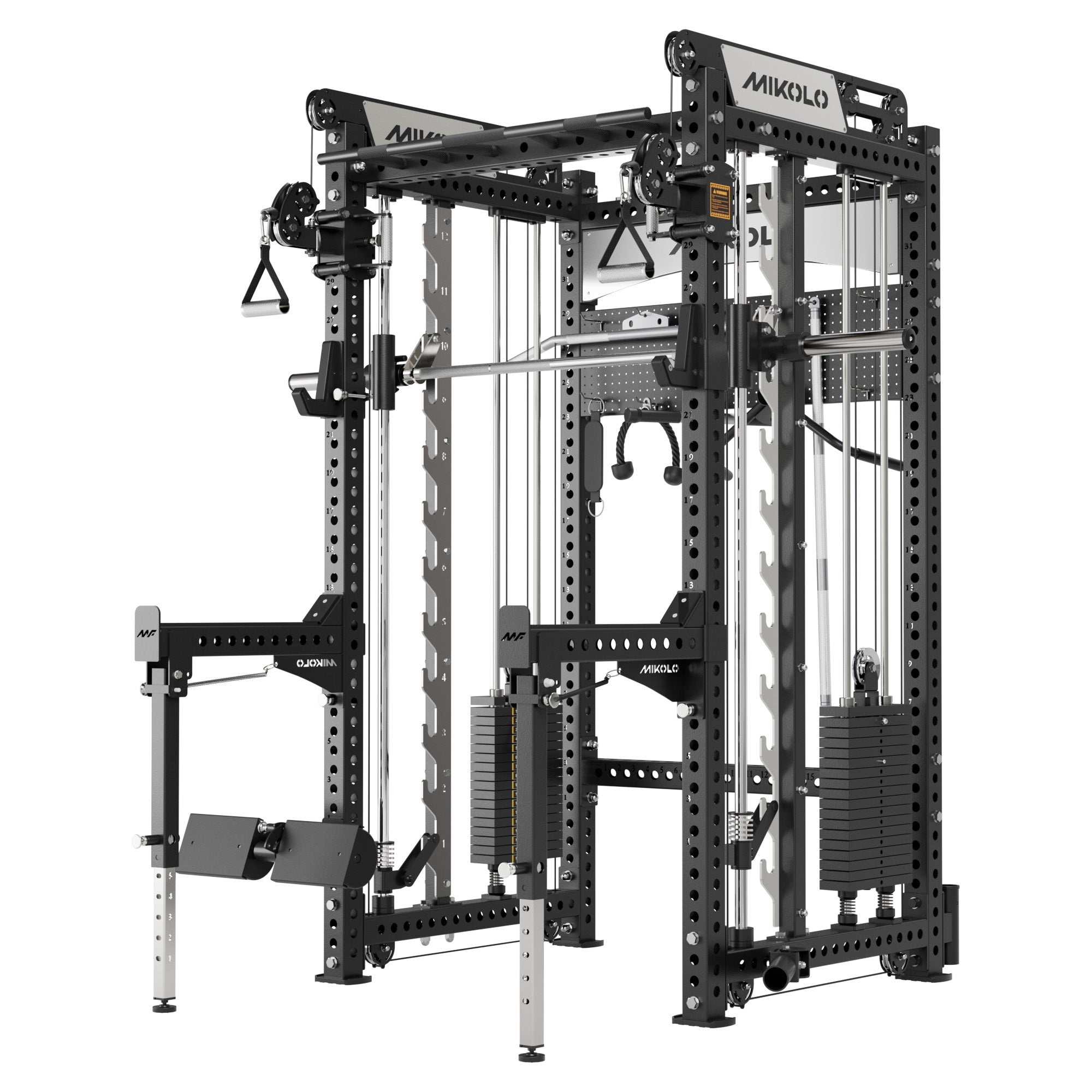 Mikolo Fitness ANUBIS-2.0 Ultimate All-In-One Smith Machine - DM-SM03-B