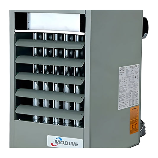 Modine Commercial Workspace Heater - 400K BTU/Intermittent Pilot Ignition/LP/Single Stage w/Aluminized Steel Heat Exchanger & Burner