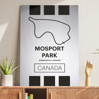 Mosport Park - Pista Series - Raw Metal