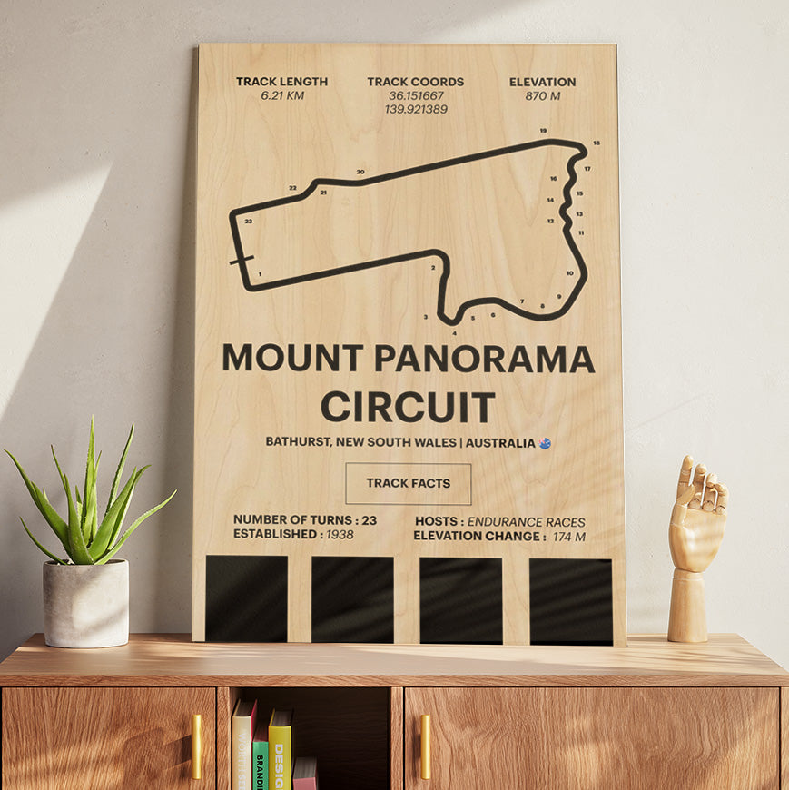 Mount Panorama Circuit - Corsa Series - Wood