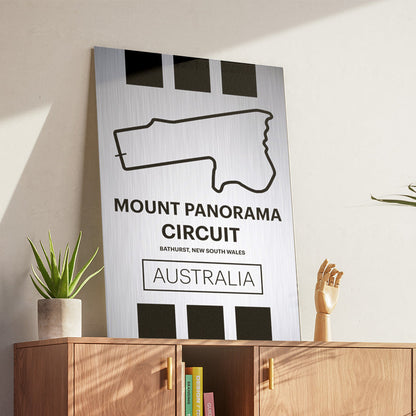 Mount Panorama Circuit - Pista Series - Raw Metal
