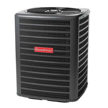 Goodman - 1.5 Ton/60,000 BTU 80% AFUE Gas Furnace and Air Conditioner System - Horizontal - 14 SEER2 - R32 - GLXS3BN1810 / CHPTA1822B3 / GMVC800603BN