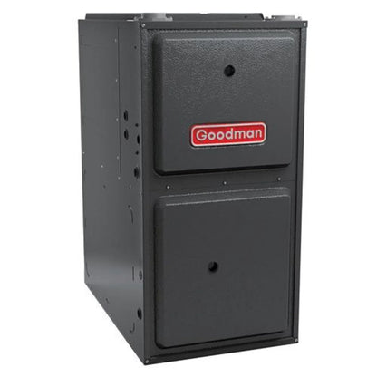 Goodman - 2.5 Ton/40,000 BTU 96% AFUE Gas Furnace and Air Conditioner System - Horizontal - 14.3 SEER2 - R32 - GLXS4BA3010 / CHPTA3026B3 / GD9T960403BN