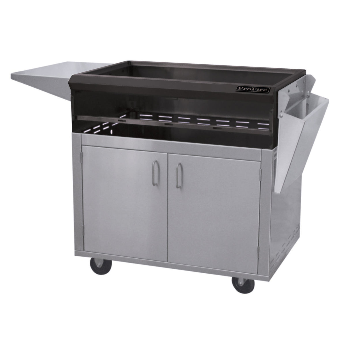 ProFire Professional Deluxe Series 36-Inch Stainless Steel Cart - PF36SSCBN