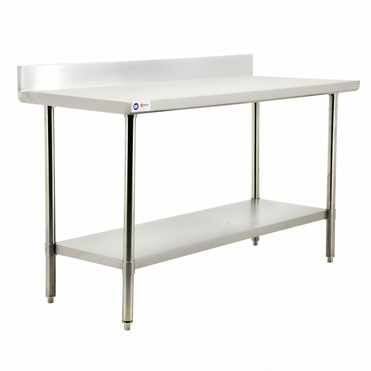 Omcan USA Stainless Steel Prep Tables - 44340