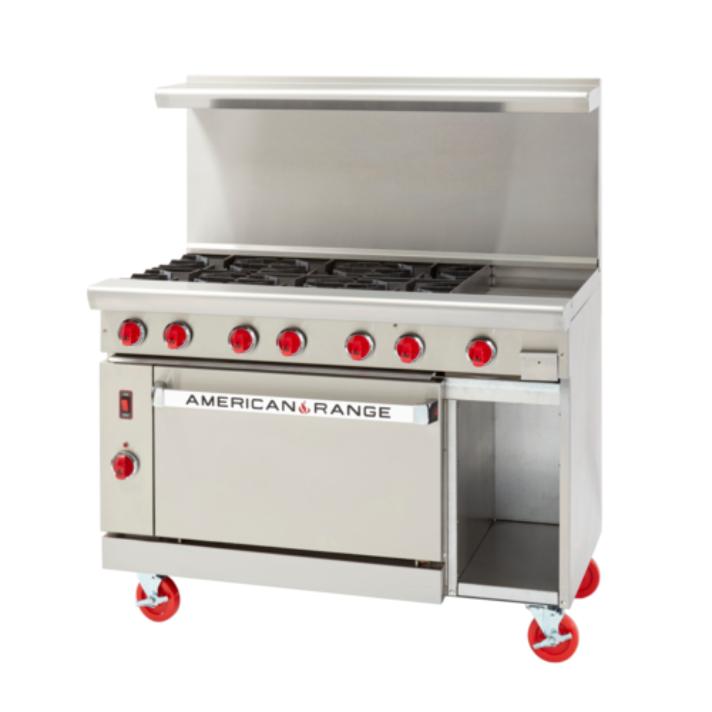 American Range  - ARGF-12G-6B-126L-SBR Gas Ranges