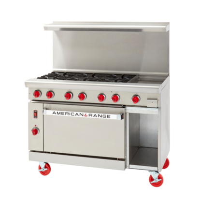 American Range  Gas Ranges - ARGF-12G-6B-CL-SBR