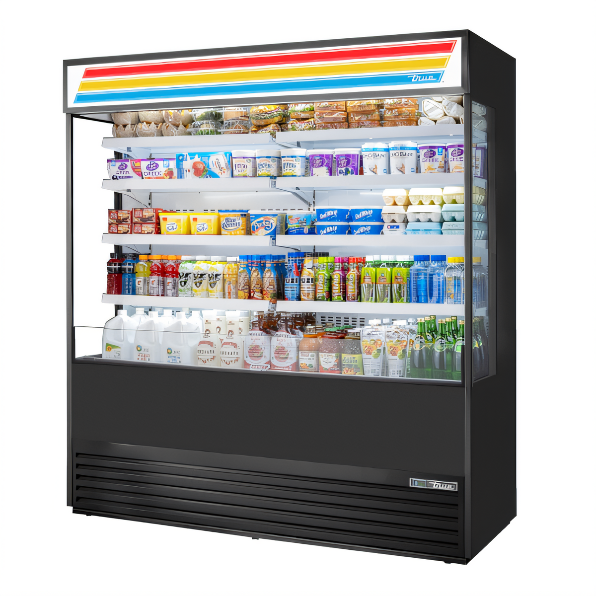 True Mfg. - General Foodservice TOAM-72GS-HC~TSL01 Open-Air Coolers - TOAM-72GS-HC~TSL01