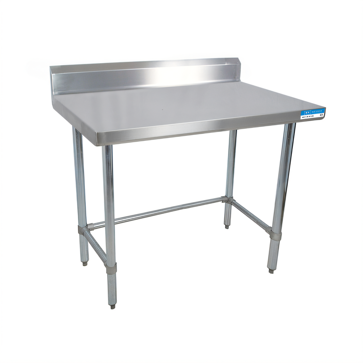 BK Resources SVTR5OB-9624 Stainless Steel Prep Tables - SVTR5OB-9624