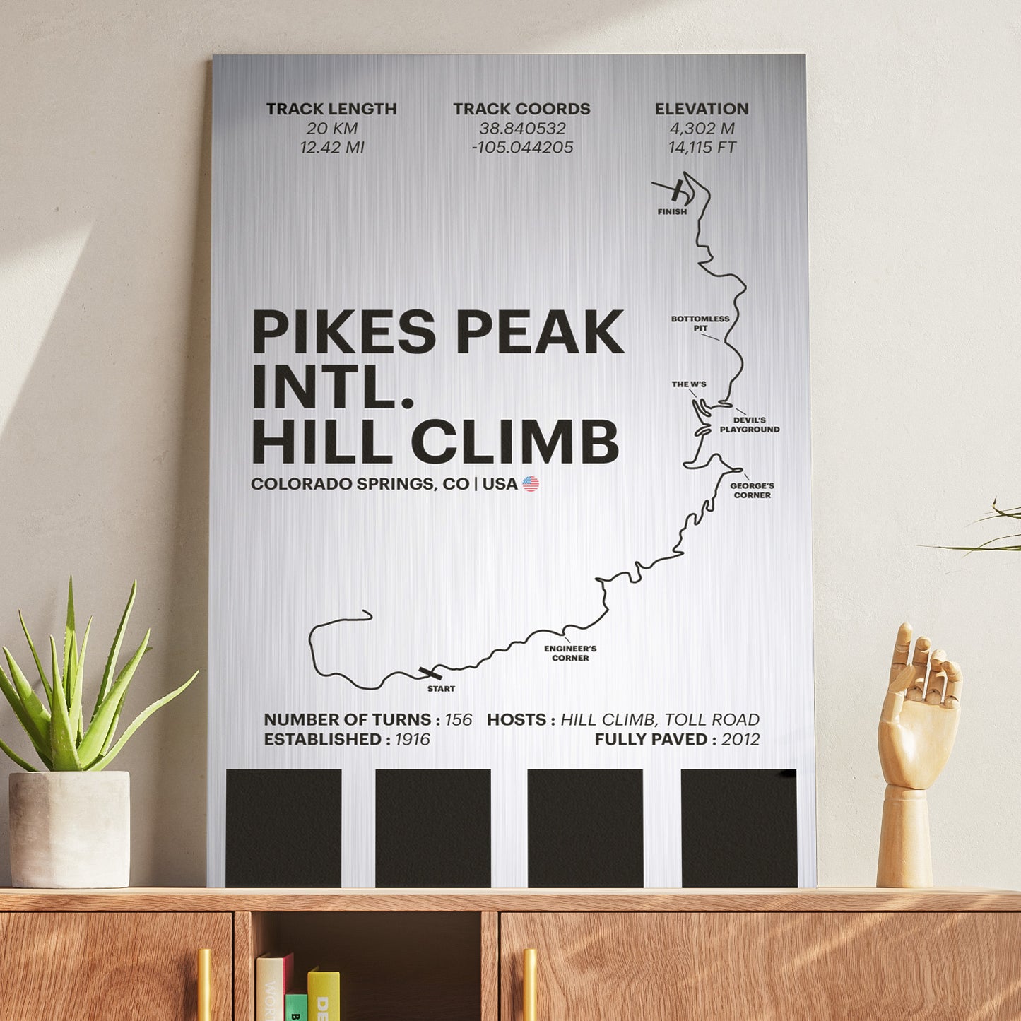 Pikes Peak Intl. Hill Climb - Corsa Series - Raw Metal