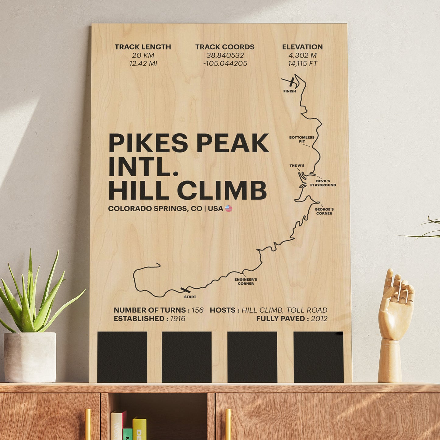 Pikes Peak Intl. Hill Climb - Corsa Series - Wood