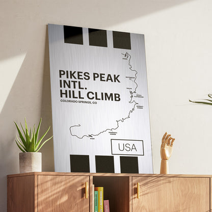 Pikes Peak Intl. Hill Climb - Pista Series - Raw Metal