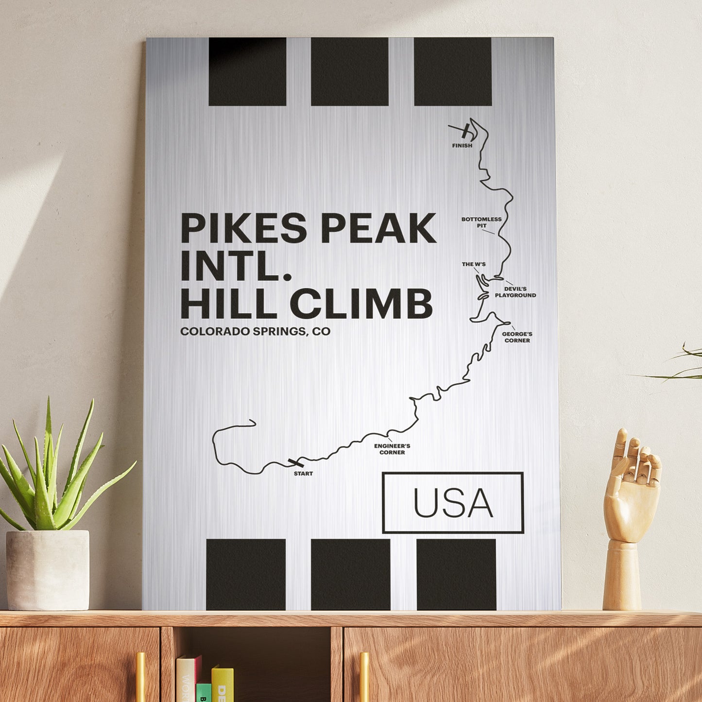 Pikes Peak Intl. Hill Climb - Pista Series - Raw Metal