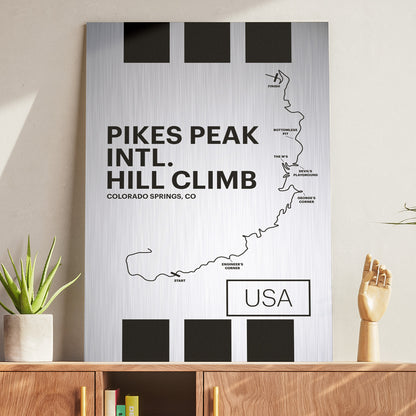Pikes Peak Intl. Hill Climb - Pista Series - Raw Metal