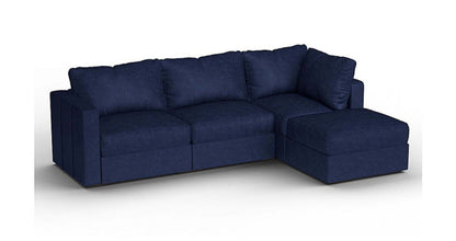 Lovesac – 4 Seats + 5 Sides Corded Velvet &amp; Lovesoft – Sapphire Navy - SKU_1772861630141_7