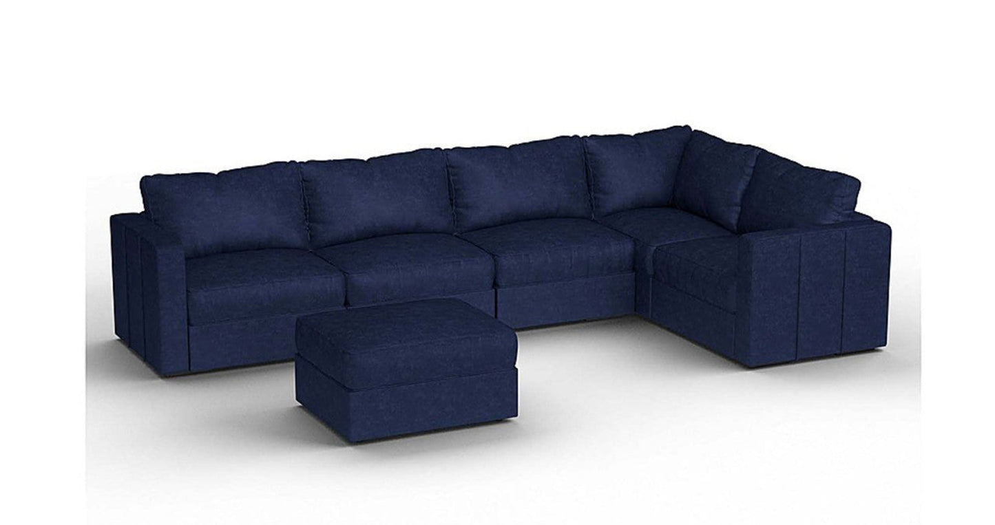 Lovesac – 6 Seats + 8 Sides Corded Velvet &amp; Lovesoft – Sapphire Navy - 1772860036587_249