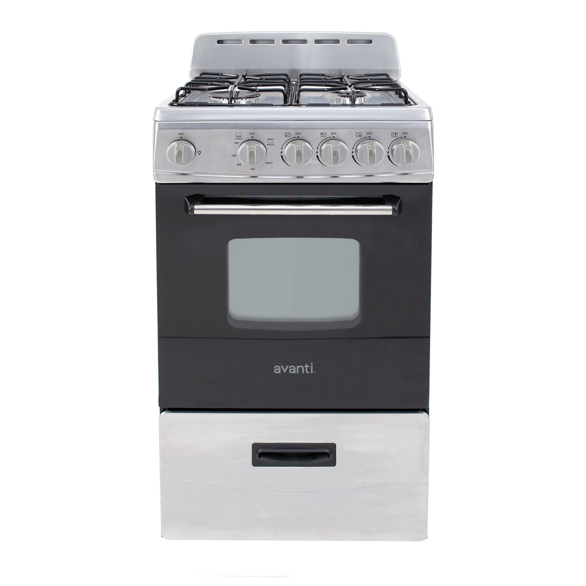 Avanti 20" Compact Gas Range Oven - GR2013CSS