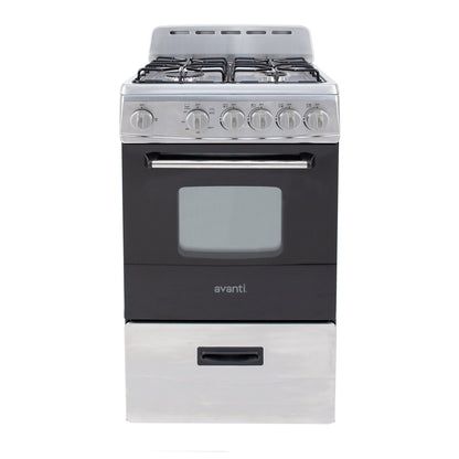 Avanti 20" Compact Gas Range Oven - GR2013CSS