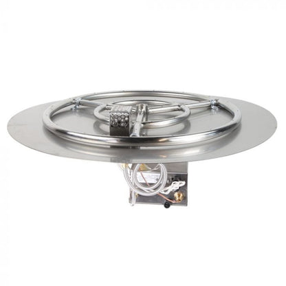 Grand Canyon Electronic Ignition Fire Pit Stack Set, Round - 18-WBECS-NG