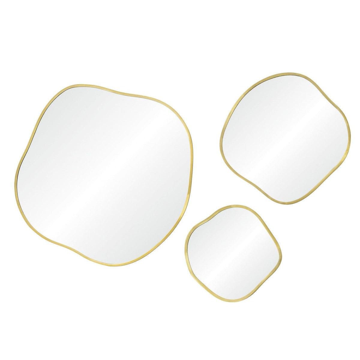 RenWil Nucleus Round, Irregular Mirror Only for Renwil Brand (collaboration with Steven Sabados) - MT2549