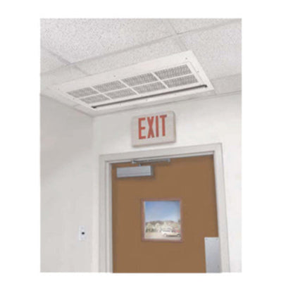 Curtron S-ICM-108-3-EH-FILTER 111" In-Ceiling Mounted Air Curtain w/ Air Filter - CUSICM1083EHFILTER