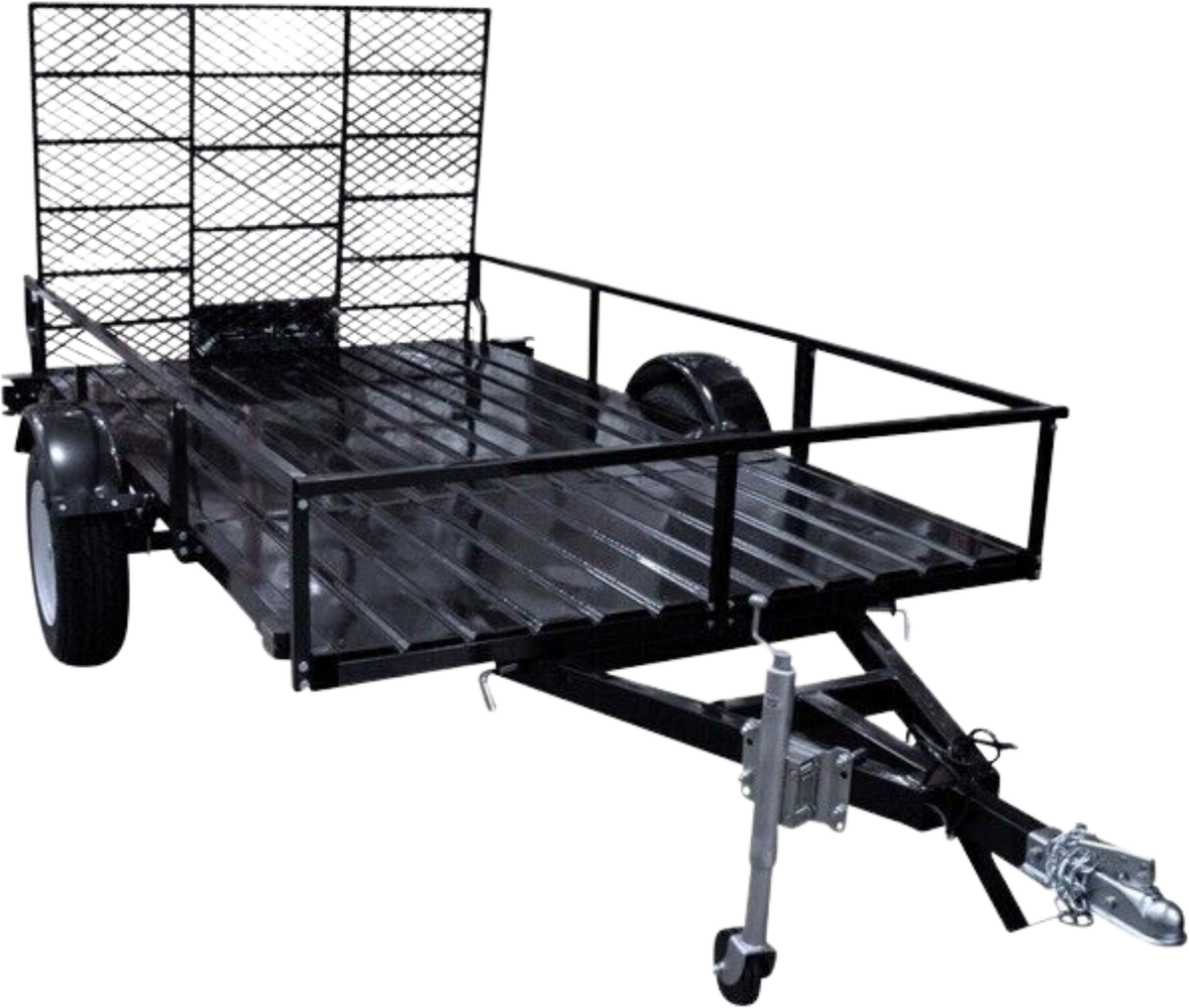 DK2 MMT6X10 1950 lb. Capacity 6 ft. x 10 ft. Drive-Up Gate Single Axle Trailer Kit New - MMT6X10