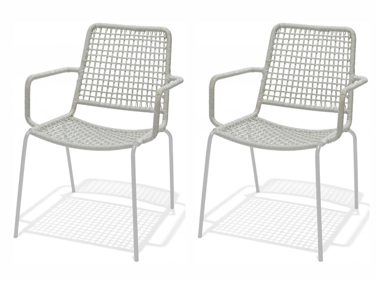 Midtown Concept Oberon Black Stacking Indoor Dining Chair - 4PC - SC OBERON BLK