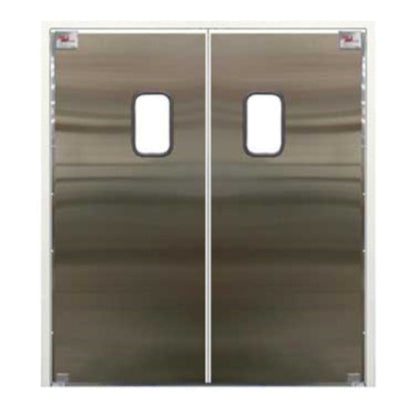 Curtron SPD-30-SS-DBL-3696 36" x 96" Service-Pro Series 30 Double Swing Door - CUSPD30SSDBL3696