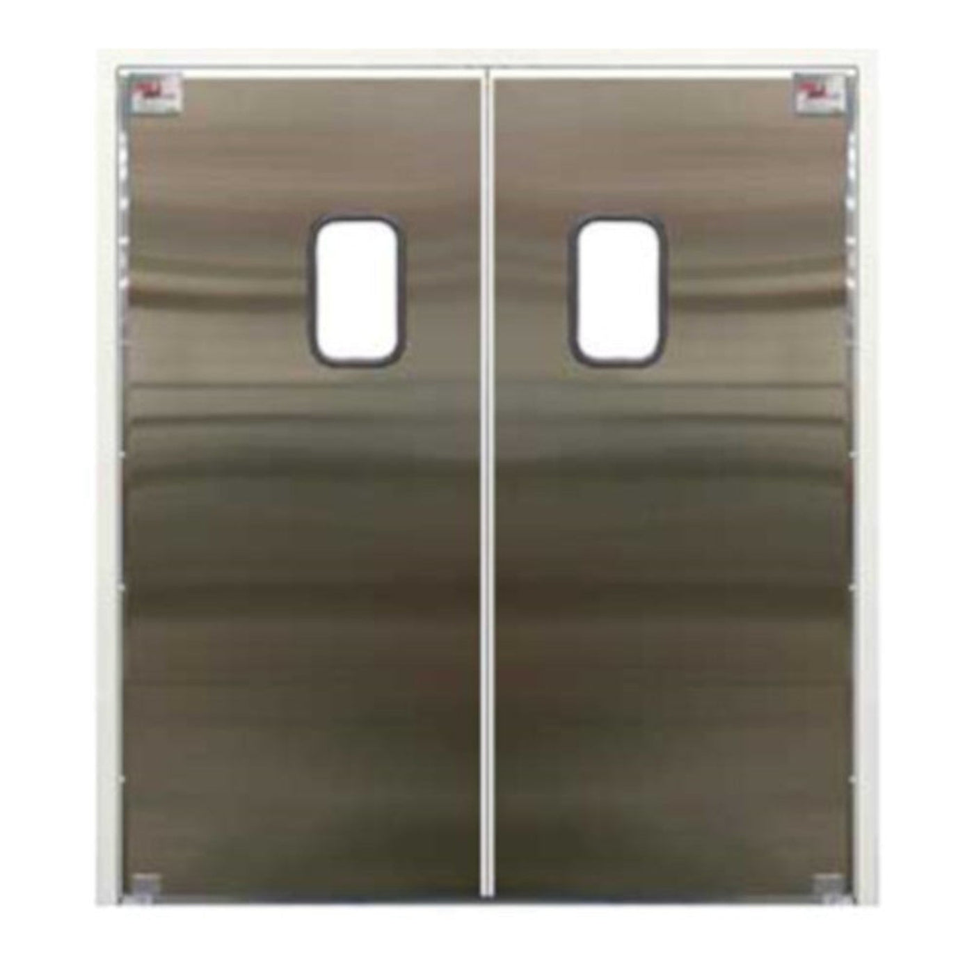 Curtron SPD-30-SS-DBL-4896 48" x 96" Service-Pro Series 30 Double Swing Door - CUSPD30SSDBL4896
