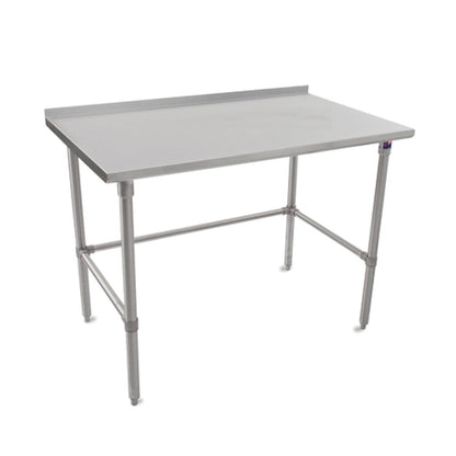 John Boos ST6R1.5-2472SBK 72" W x 24" Work Table - JBST6R152472SBK