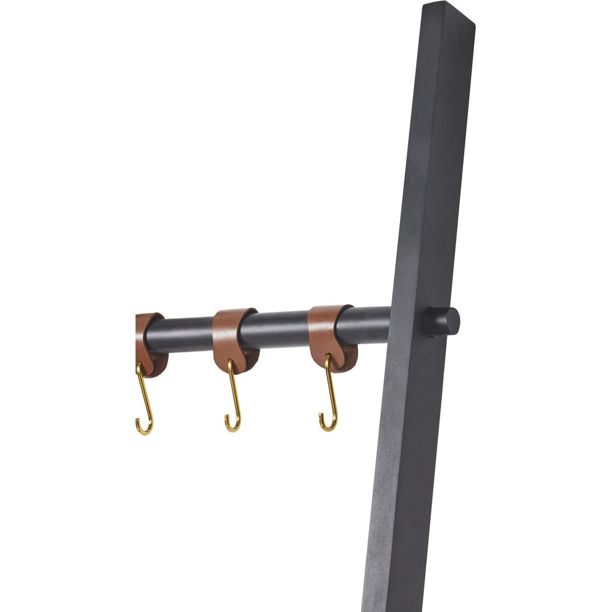RenWil Mareva Decorative Ladder For Throws W/ PU Leather Accent Hooks SHE032 - SHE032