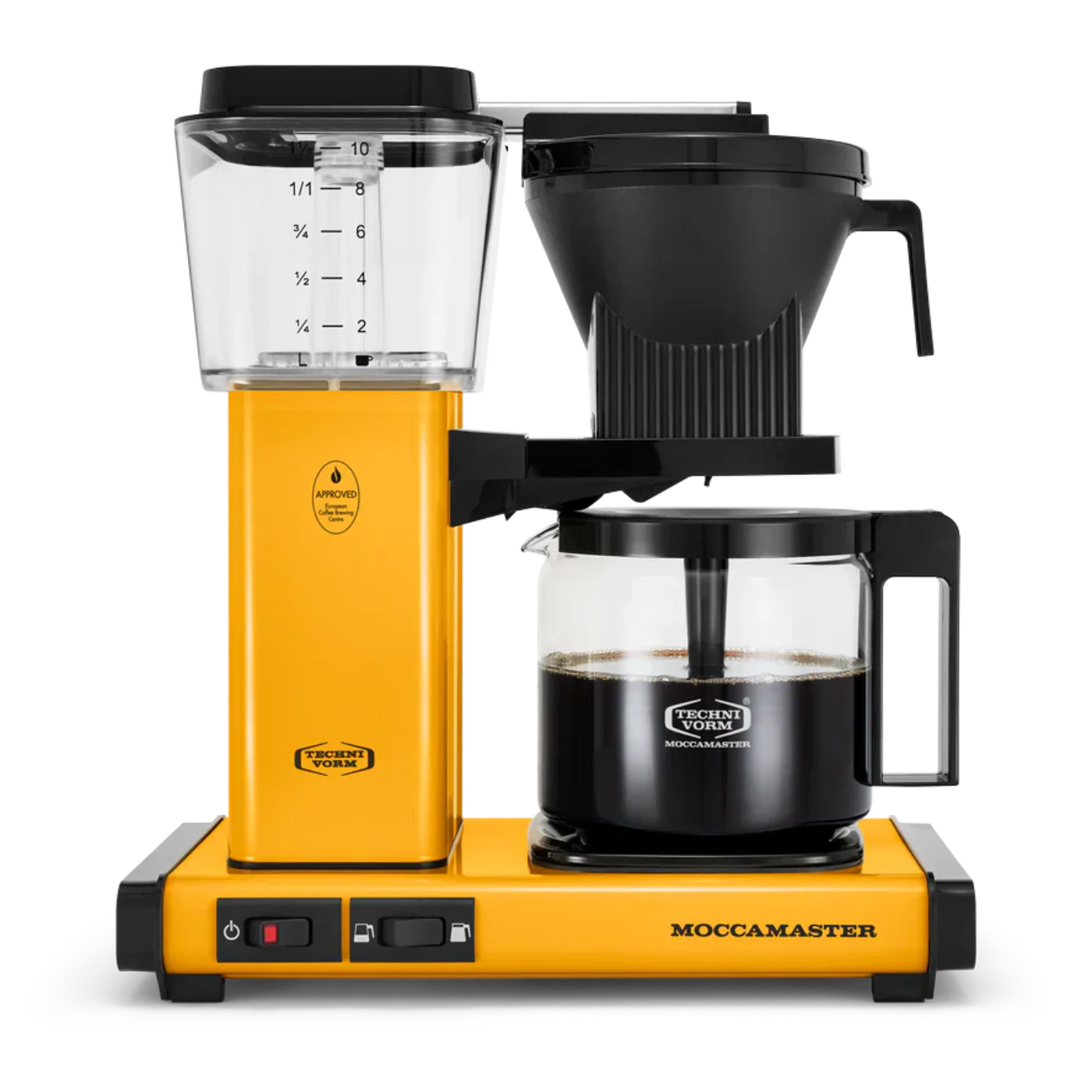Moccamaster KBGV Select 10-Cup Coffee Maker in Yellow Pepper - 53942
