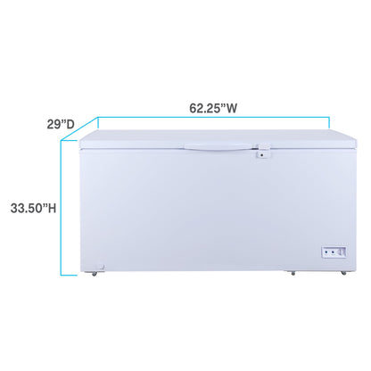 Avanti 17.2 cu. ft. Garage Ready Chest Freezer, White - CF171F0WA