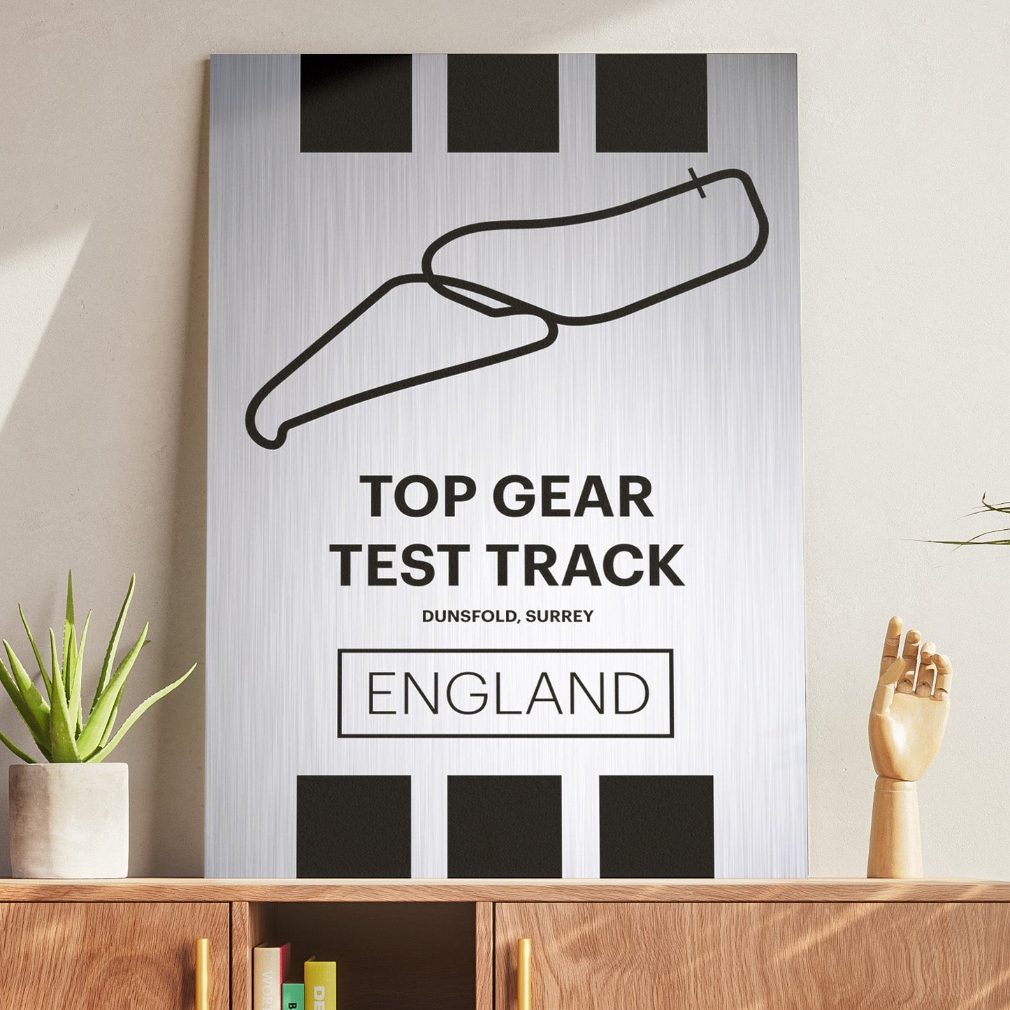 Top Gear Test Track - Pista Series - Raw Metal