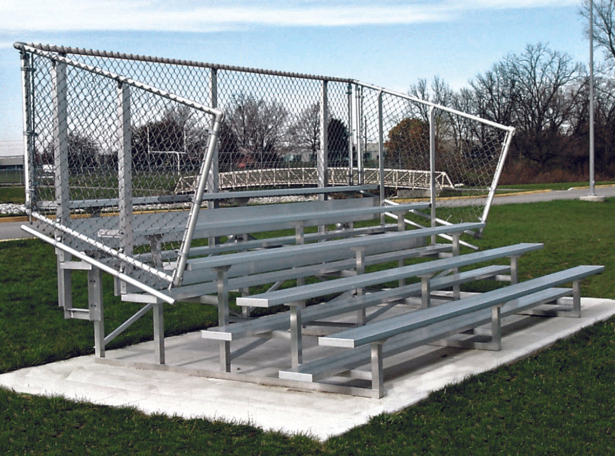 Trigon Sports 8 Row 21' Preferred Standard Aluminum Bleacher BL821SD - BL821SD