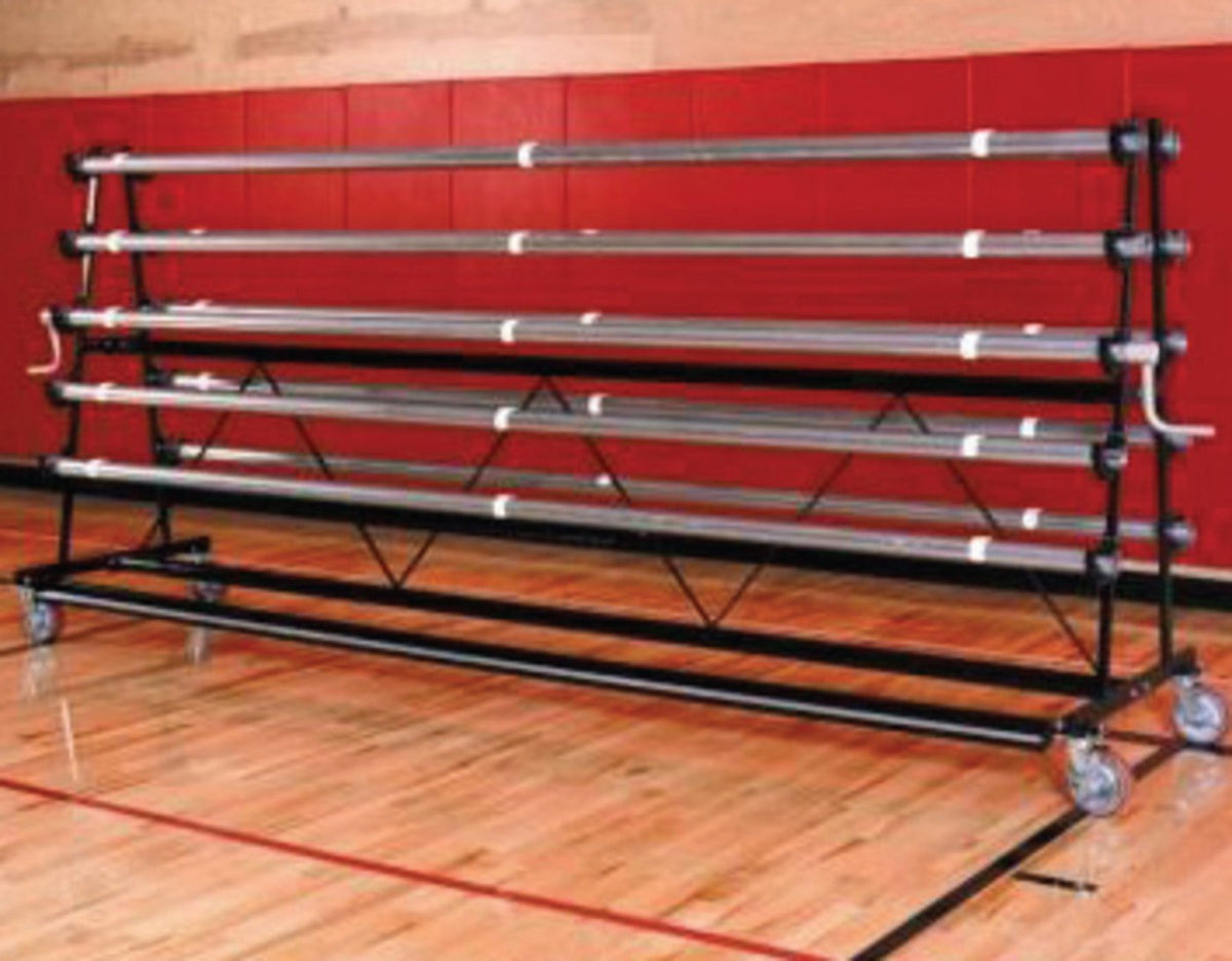 Trigon Sports Safety Mobile Storage Rack - 6 Rollers CVRACK6 - CVRACK6