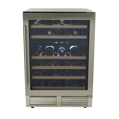 Avanti DESIGNER Series Dual-Zone Wine Cooler, 46 Bottle Capacity - WCD46DZ3S