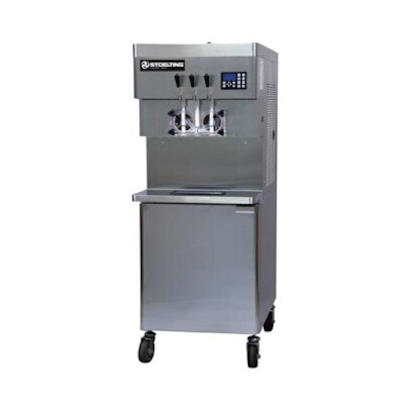 Sharp U431-309I2 Air Cooled Soft-Serve Freezer with Two 32-Quart Hoppers - SEU431309I2
