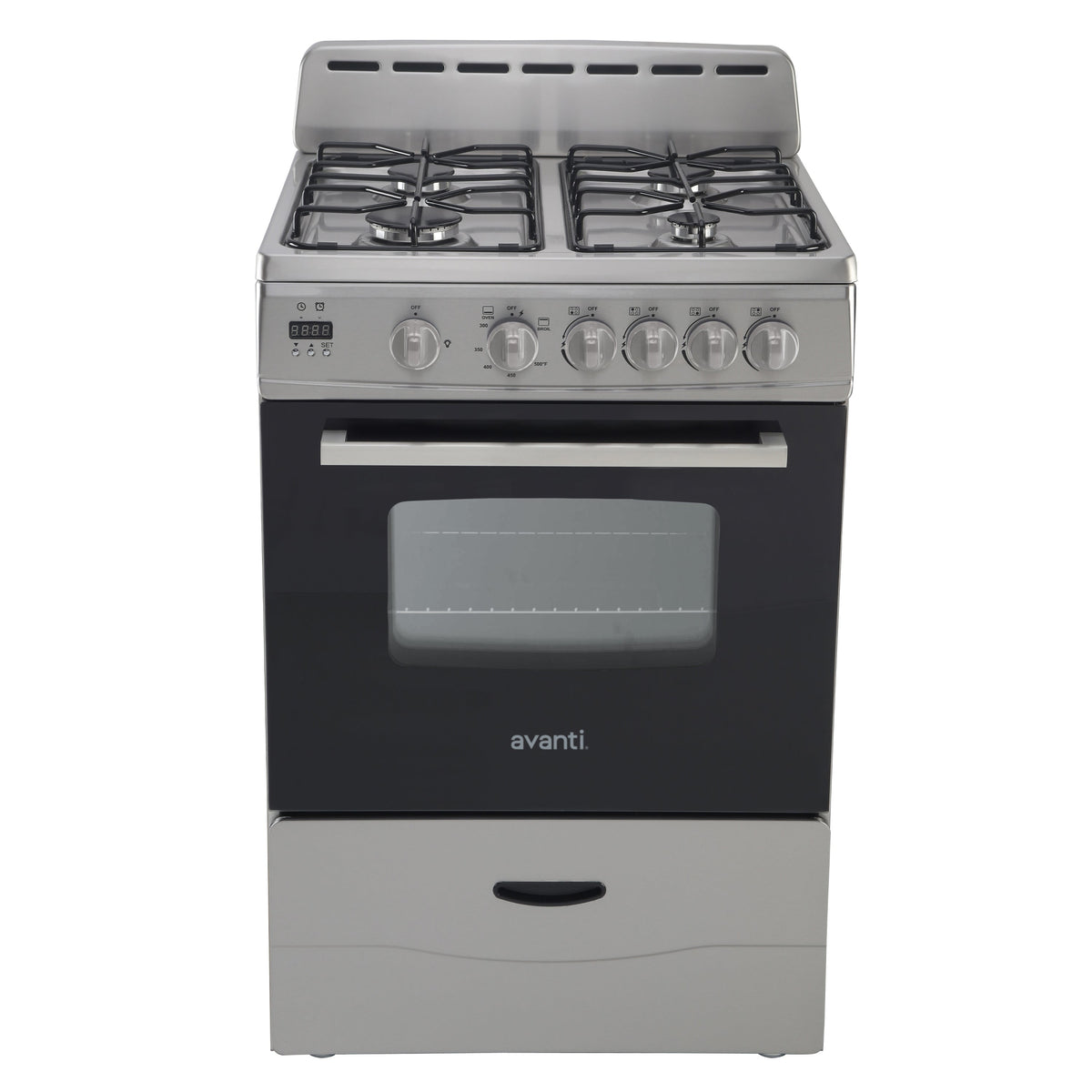 Avanti 24" Compact Gas Range Oven - GR2414CW