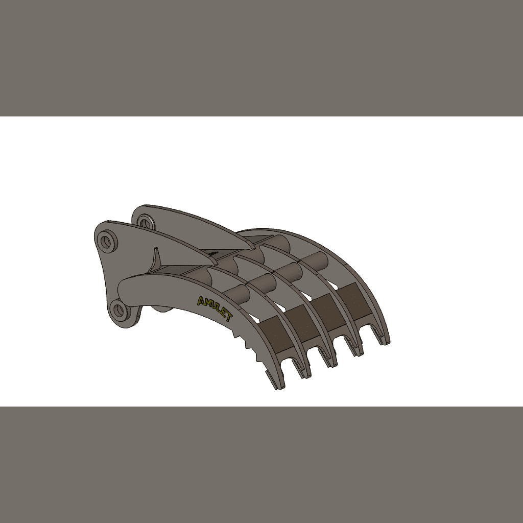 Amulet HoeMate Multi-Tine Rake - : R1-3