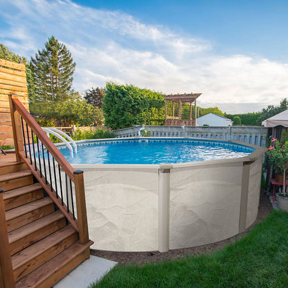 Aquarian Phoenix 21 Ft x 52 In Above Ground Pool w/ Pump, Ladder, & Accessories - 108863