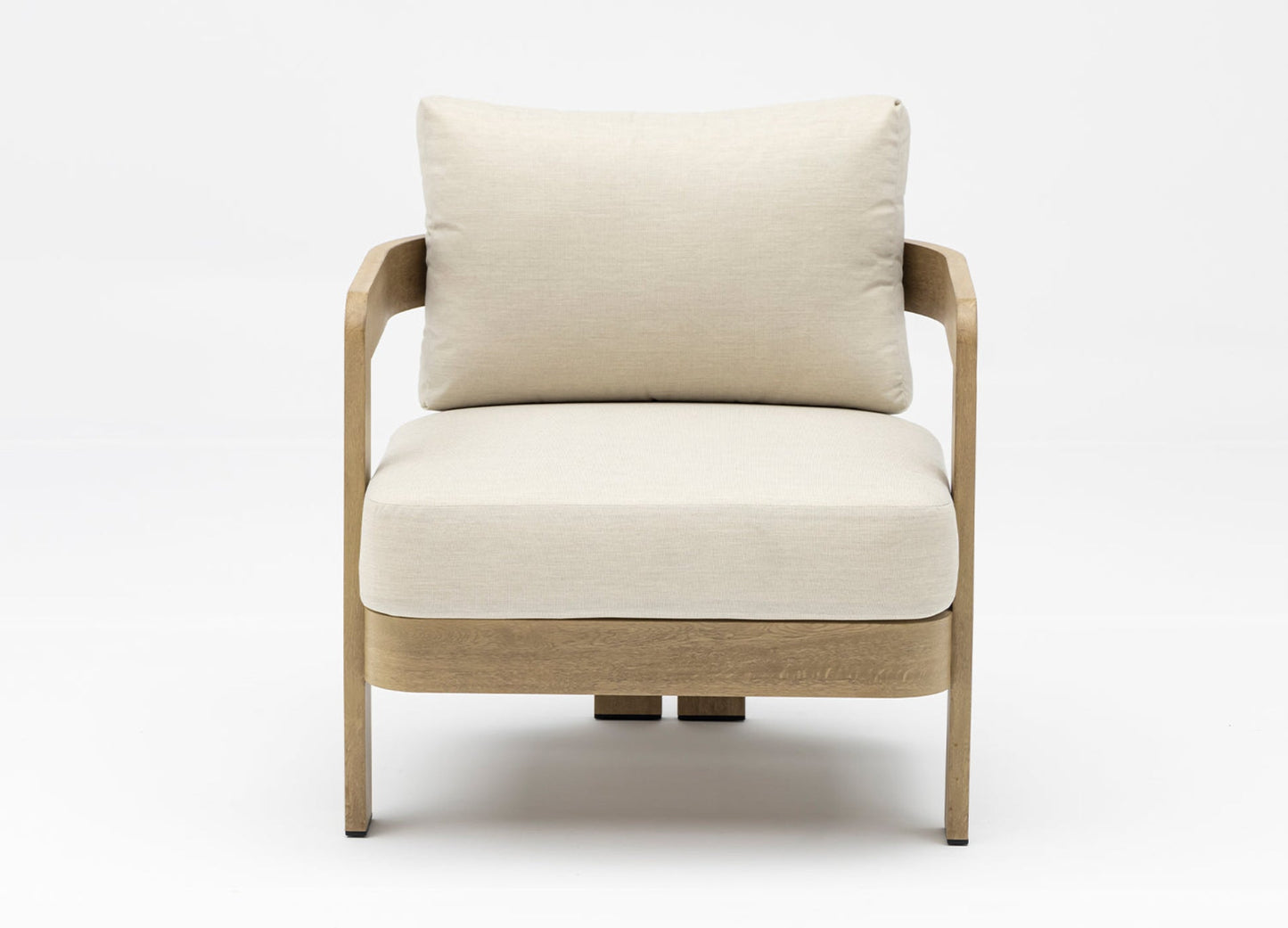 Whiteline Modern Living Sally 4 Piece Outdoor Lounge Set in Beige Color - COL2005-BEI