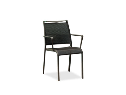 Whiteline Mods - Aloha Outdoor Dining Armchair DAC1566 - DAC1566-GRY