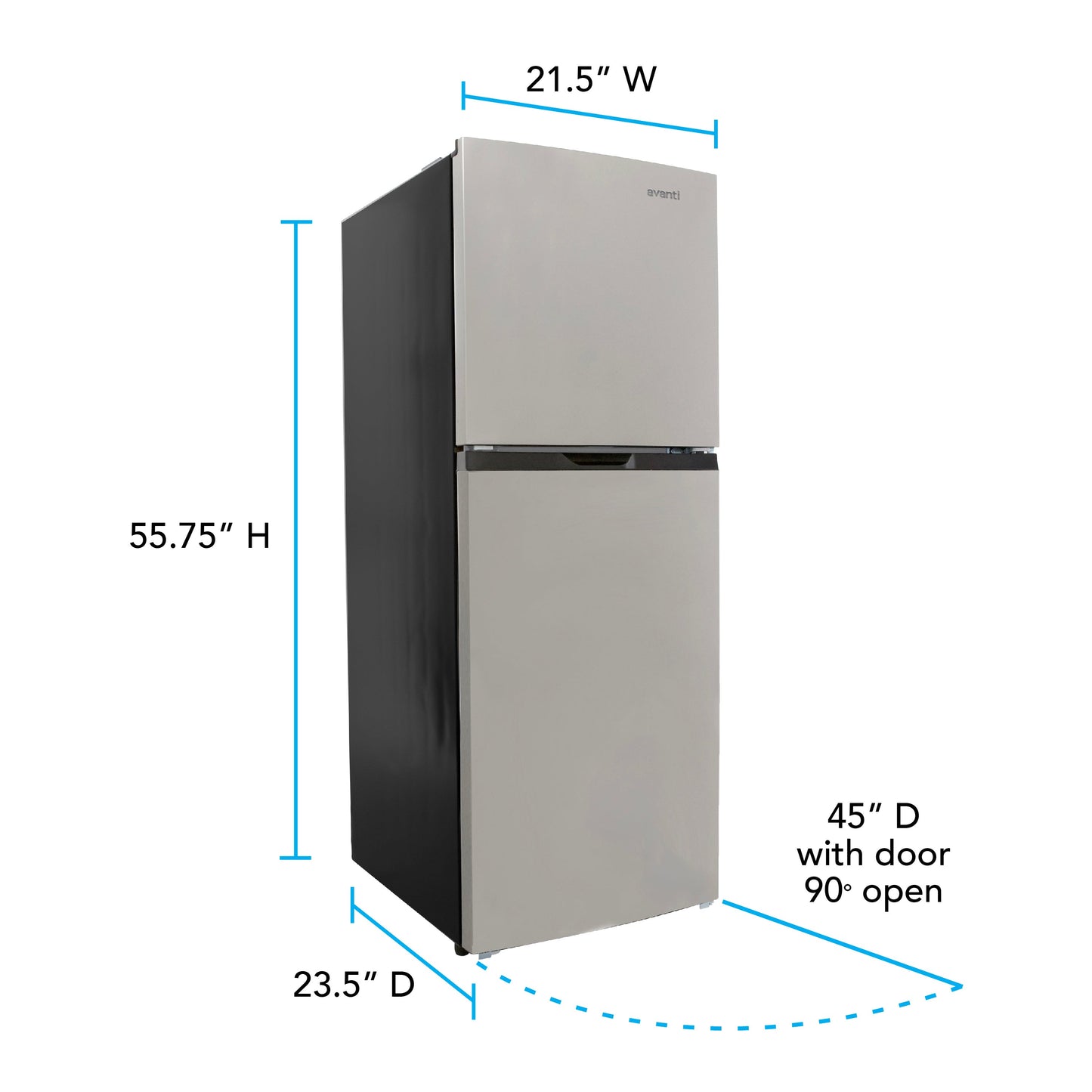 Avanti 7.0 cu. ft. Apartment Size Refrigerator - FF7B3S